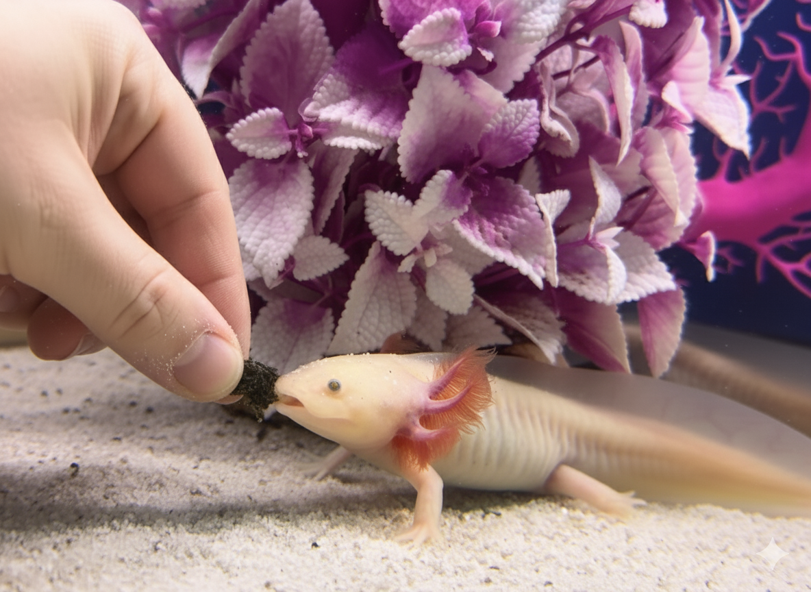 Axolotl Munchie Cubes - Get Ready for the FUN Munch Attack! 15 Grams (.53 oz) Super Cichlids