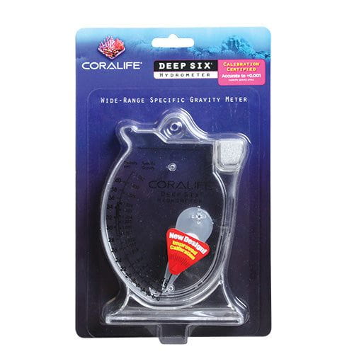 Coralife Deep Six Hydrometer 096316008779 Super Cichlids