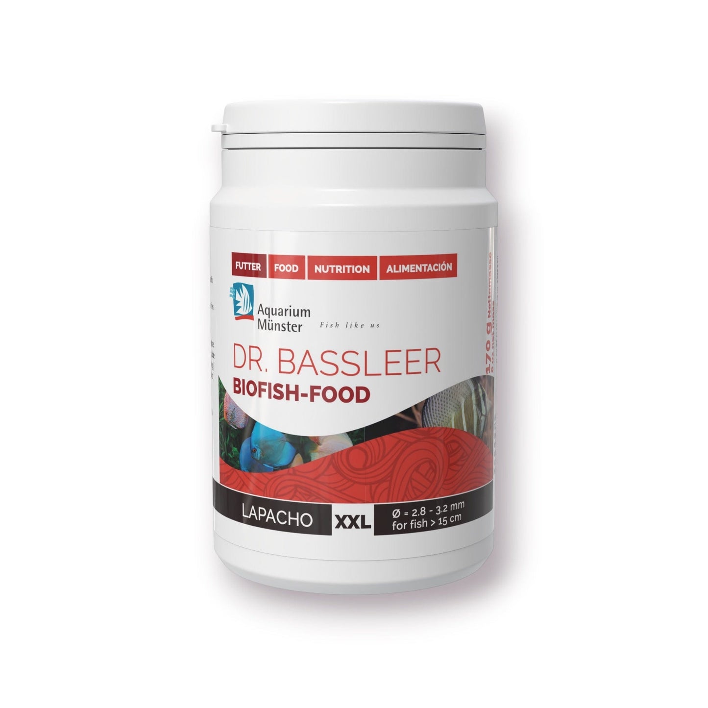 Dr. Bassleer BioFish Food Lapacho XX-Lrg - 170g 4005258006121 Super Cichlids