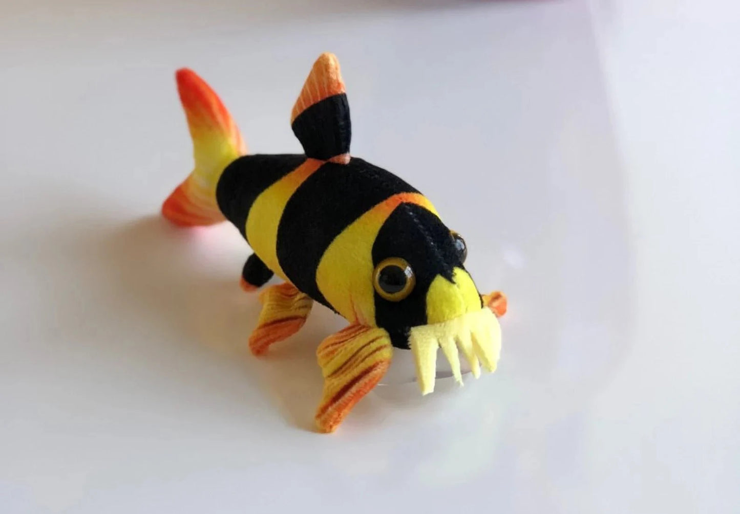 GreenPleco Clown Loach Plushie Fish Super Cichlids