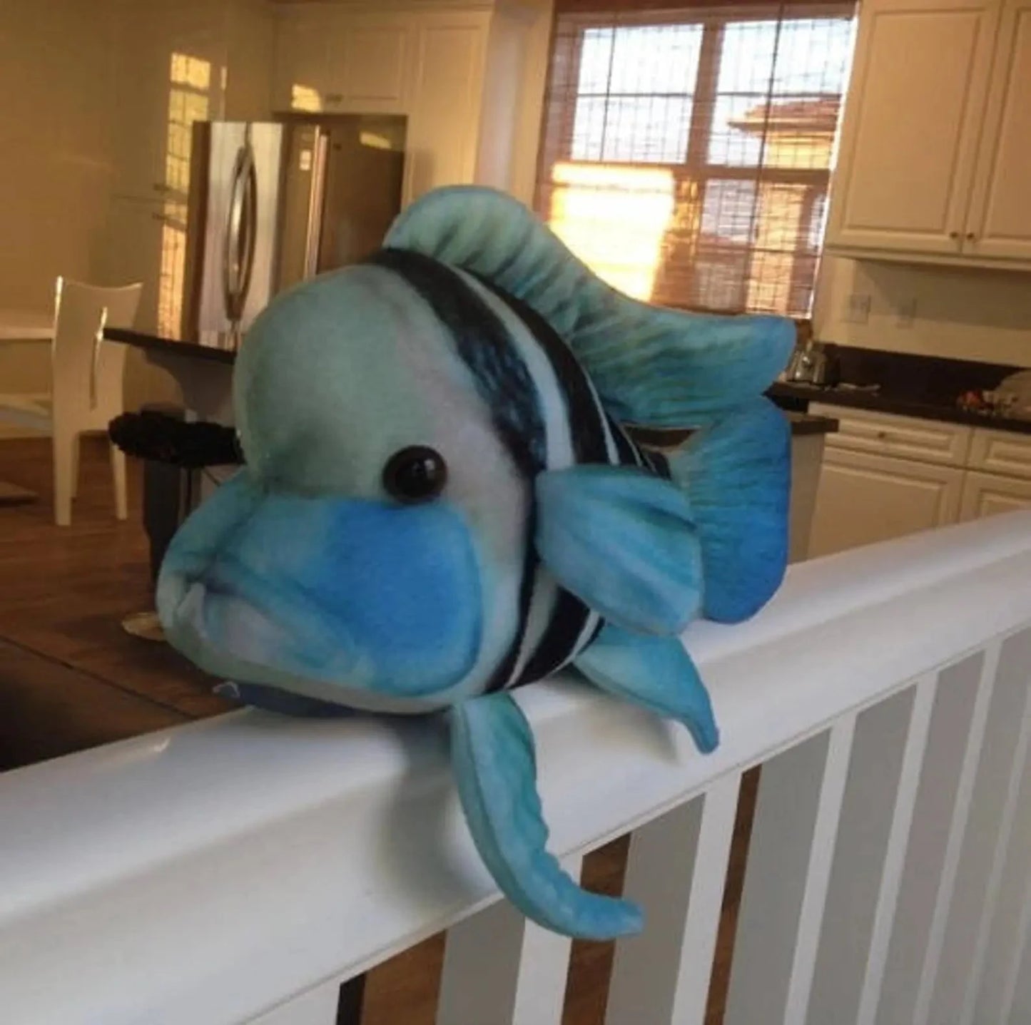 GreenPleco Frontosa Plushie Fish Super Cichlids