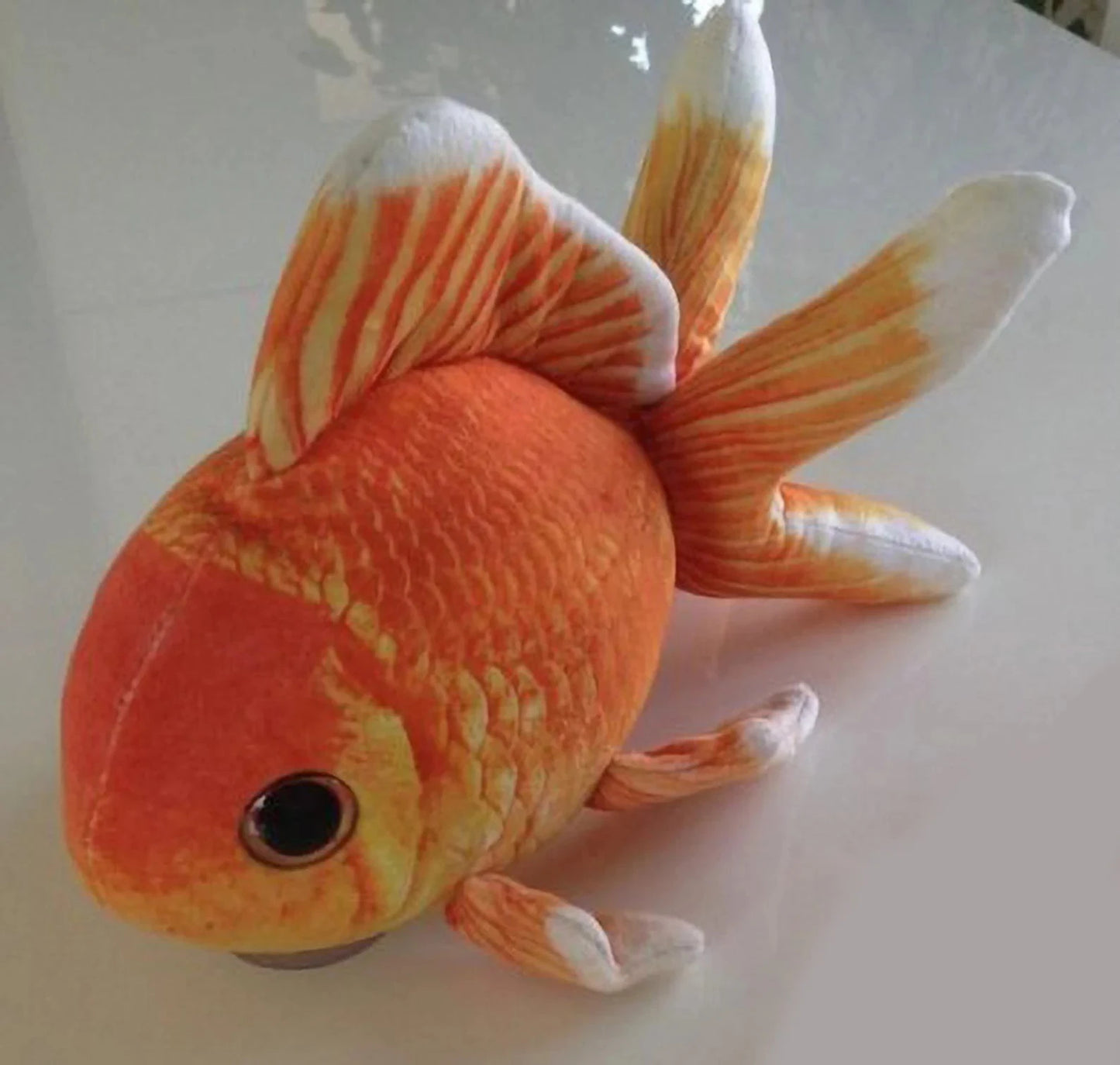 Greenpleco Goldfish Plushie Fish Super Cichlids