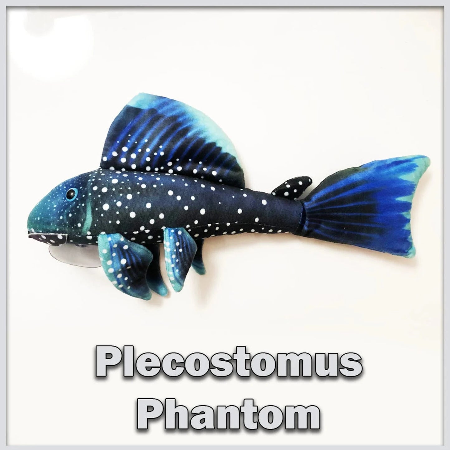 GreenPleco Phantom Pleco Plushie Fish Super Cichlids