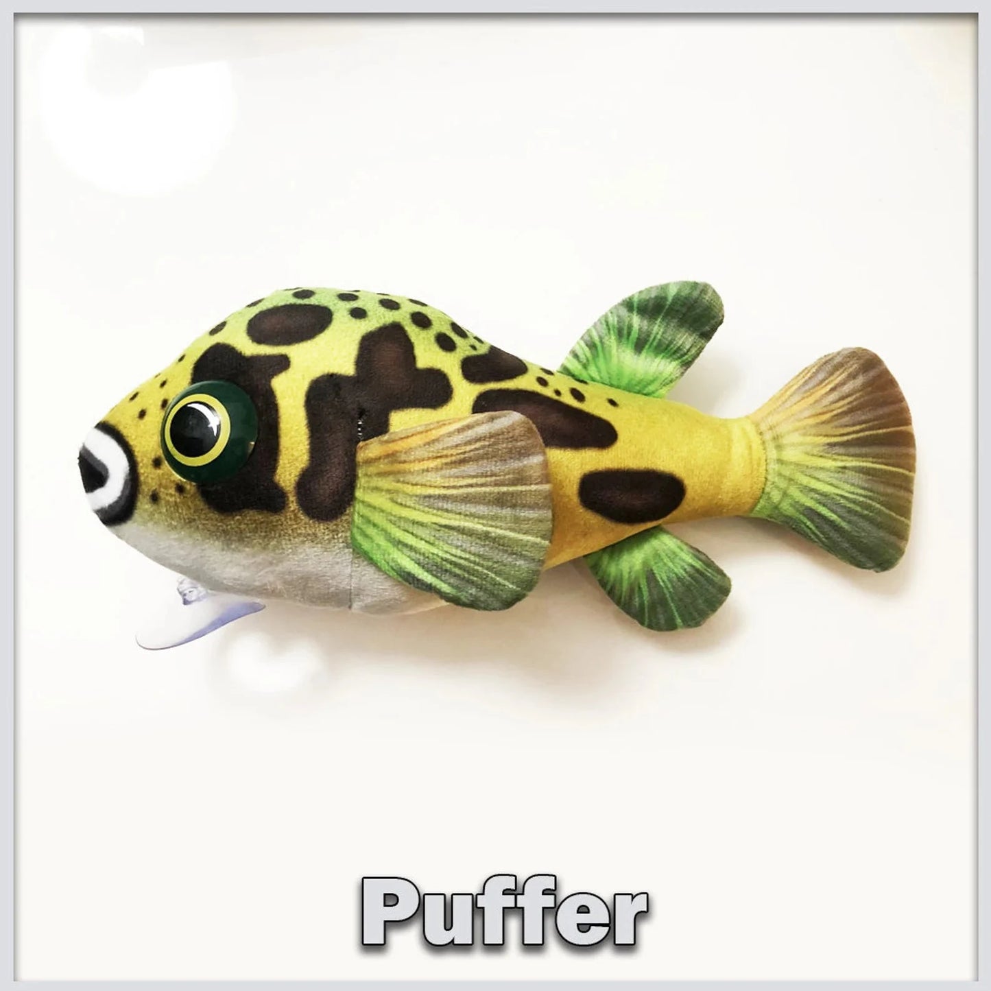 GreenPleco Puffer Plushie Fish Super Cichlids