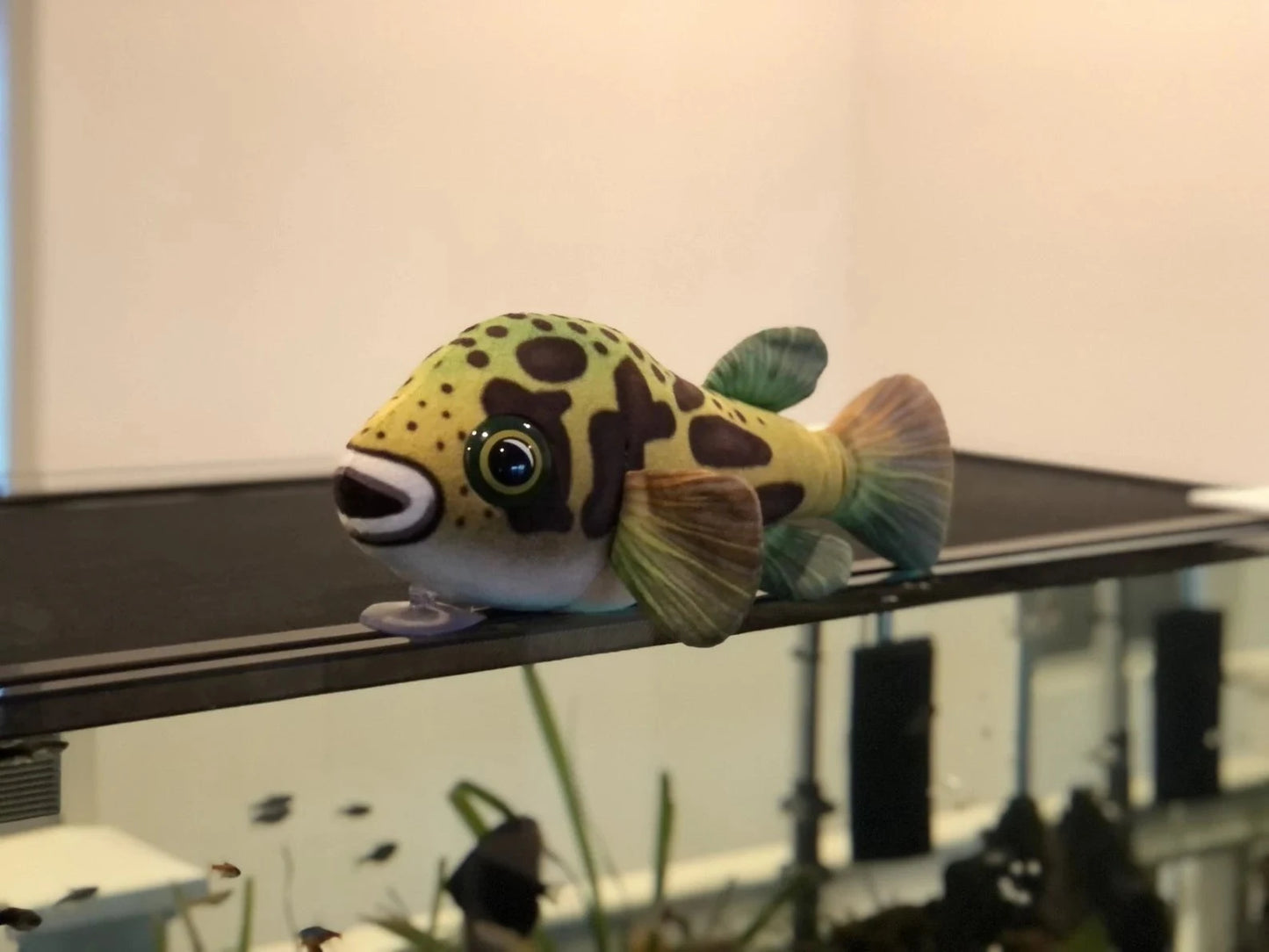 GreenPleco Puffer Plushie Fish Super Cichlids