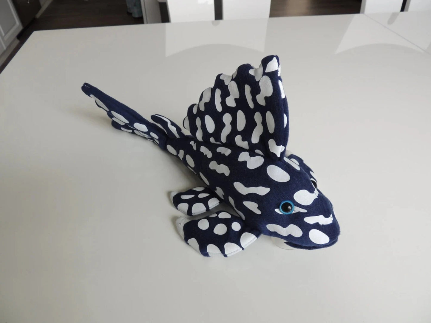 GreenPleco Sapphire Plecostomus Plushie Fish 123456789241 Super Cichlids