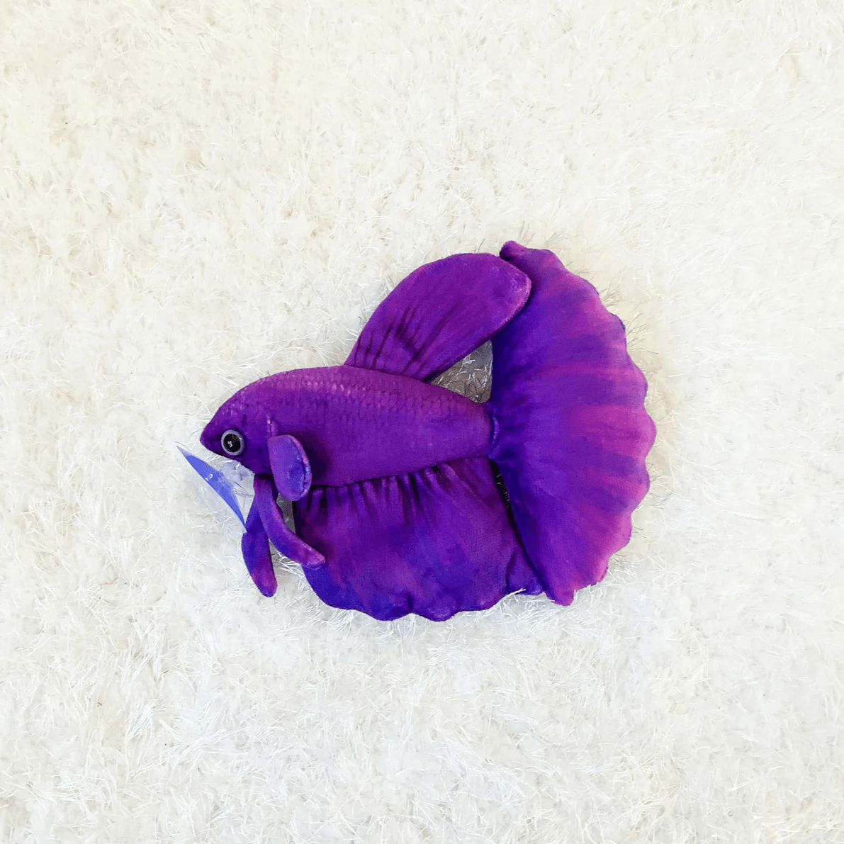 GreenPleco Violeta Betta Plushie Fish Super Cichlids