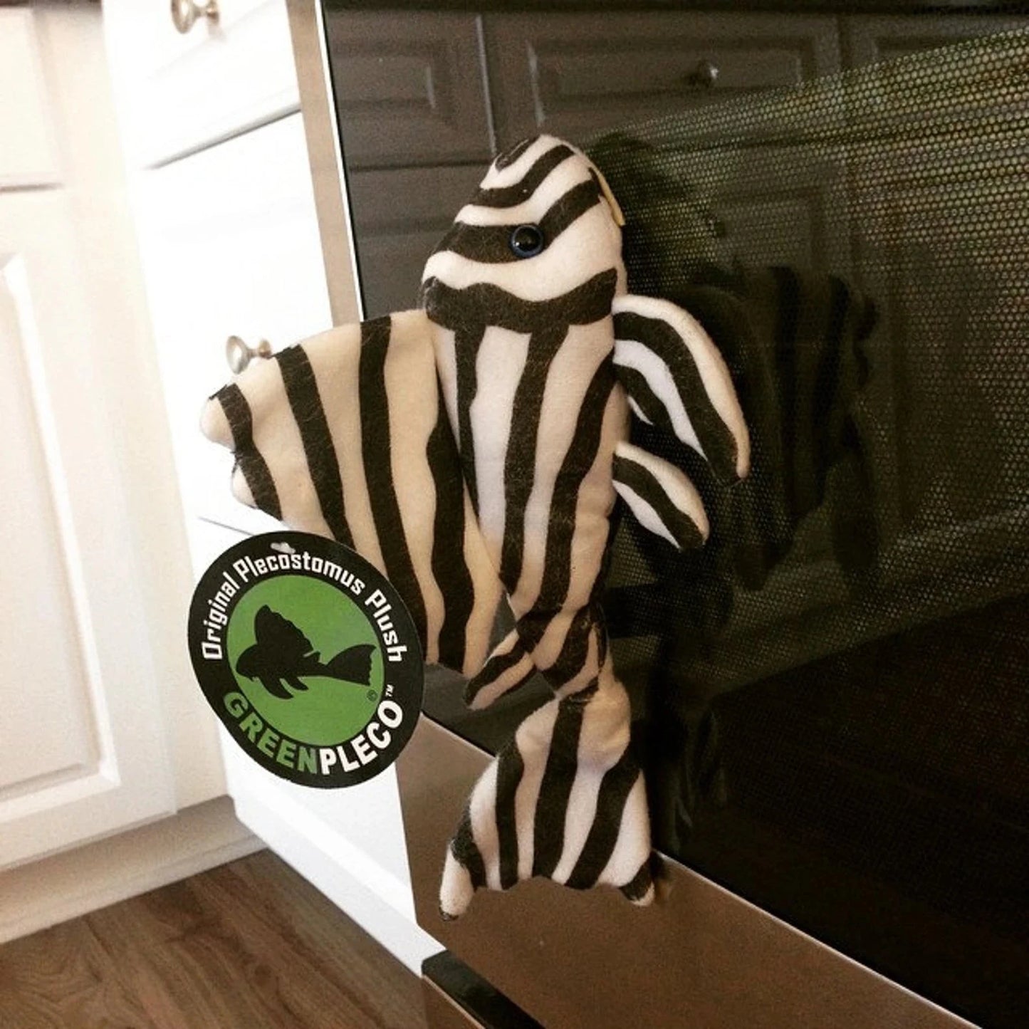 GreenPleco Zebra Pleco Plushie Fish 123456789289 Super Cichlids