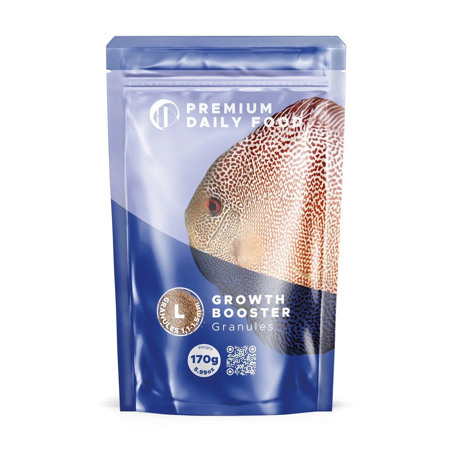 Growth Booster Granules – High-Protein Formula for Healthy Growth Lrg (1.1 - 1.5mm) / 170g 5905204468753 Super Cichlids
