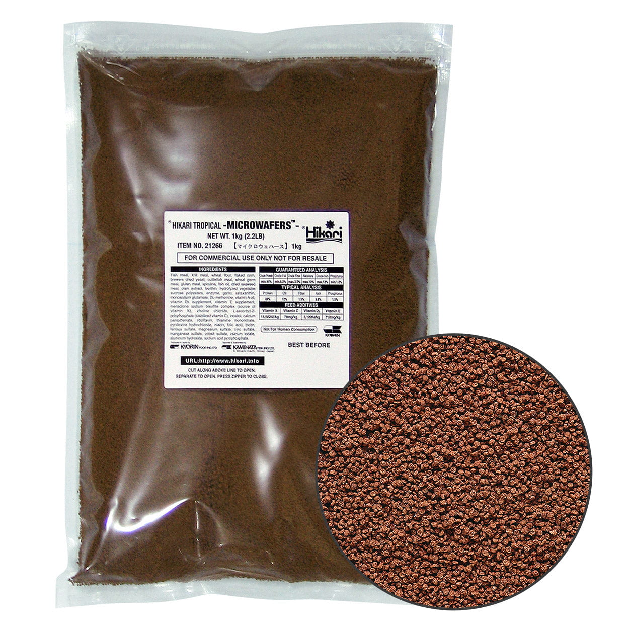 Hikari | Micro Wafers 2.2 lbs 420552126636 Super Cichlids