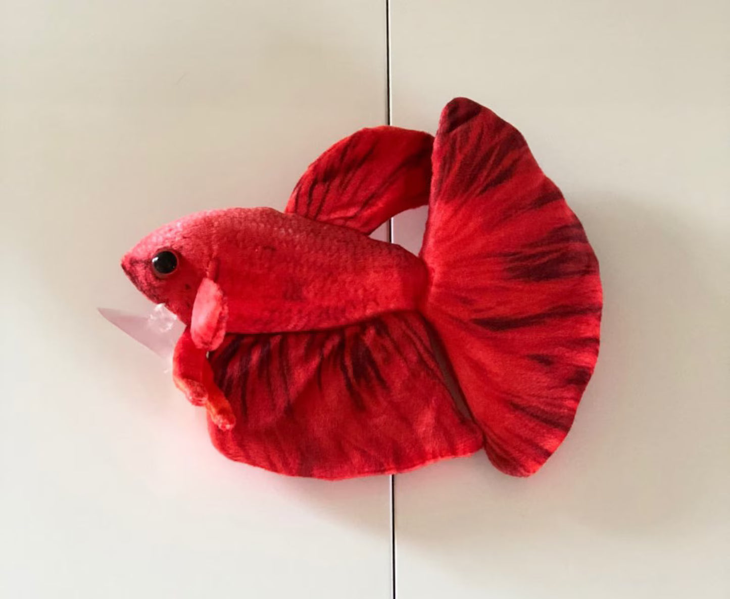 GreenPleco Red Betta Plushie Fish 6"