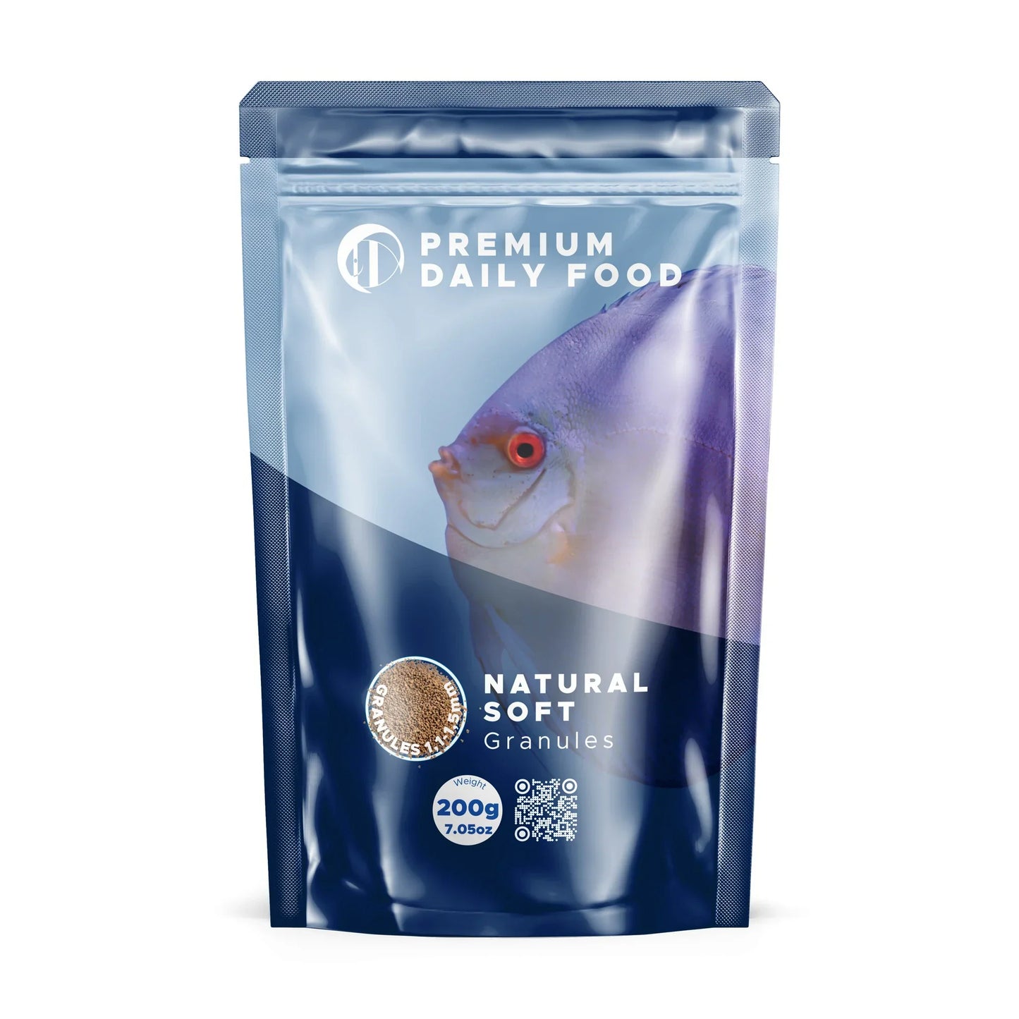 Natural Soft Granules – Balanced Daily Nutrition for Tropical Fish 1.1 - 1.5mm / 200g 5903719615495 Super Cichlids