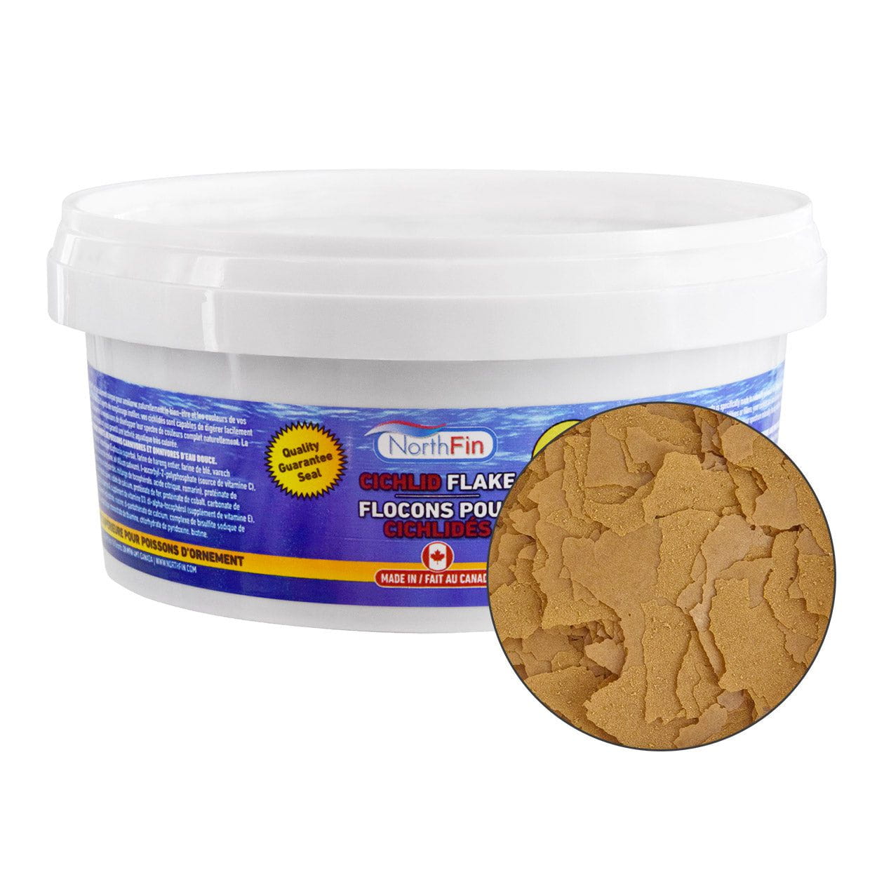 Northfin Fish Food Cichlid Flakes 65g / 2.3oz 799975507088 Super Cichlids