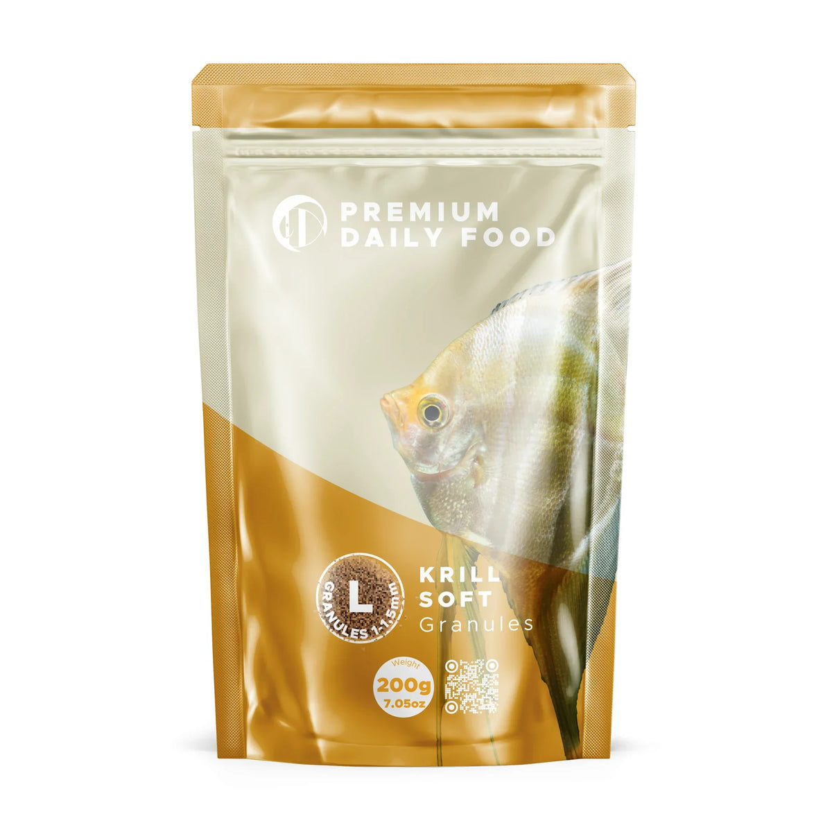Premium Daily Food Krill Soft Granules 200g / Lrg (1.1 - 1.5mm) Super Cichlids