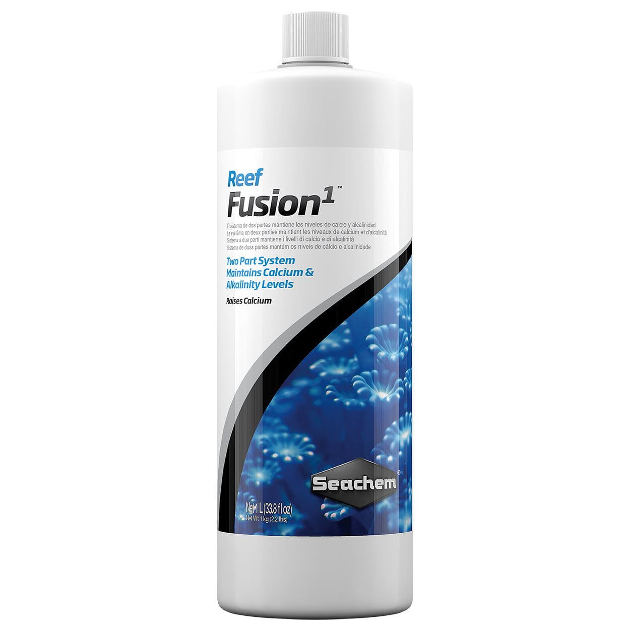 Seachem Reef Fusion 1 1 L (33.8 fl oz) 000116120708 Super Cichlids