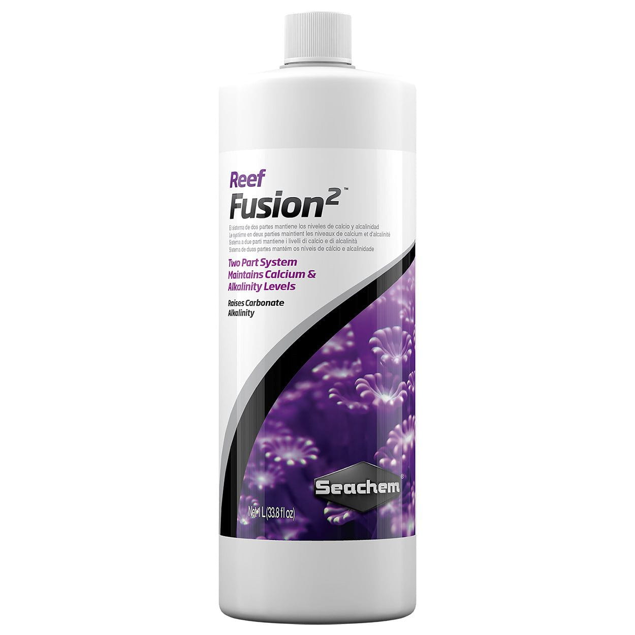 Seachem Reef Fusion 2 1 L (33.8 fl oz) 000116121705 Super Cichlids