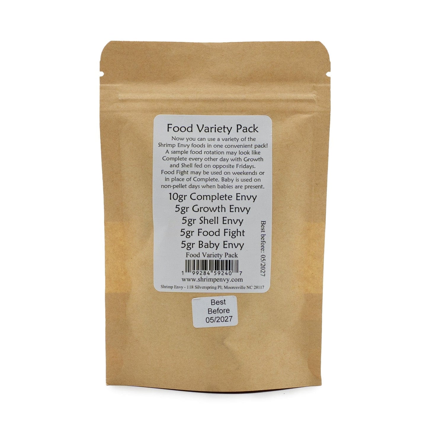 Shrimp Envy | Sampler Pack 30 Grams 199284592407 Super Cichlids