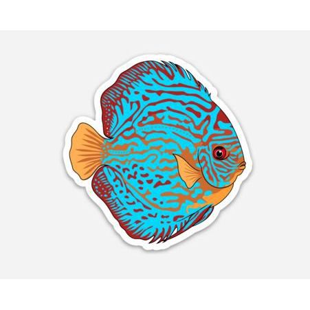 Stickers | 3" Discus Discus 2 Super Cichlids