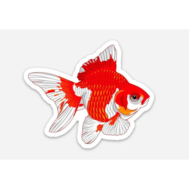 Stickers | 3" Goldfish Goldfish 3 Super Cichlids
