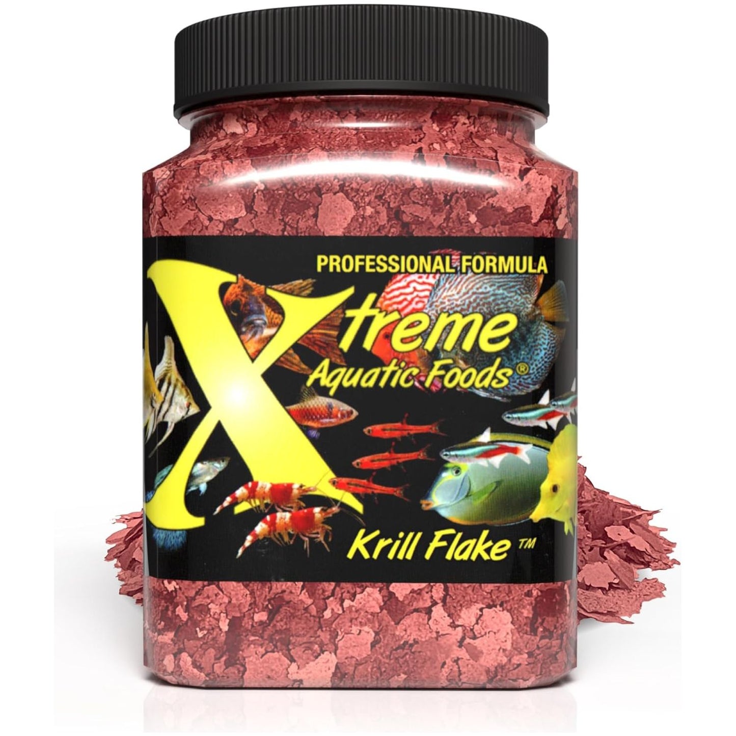 Xtreme Aquatic Foods Krill Flakes 3.5 oz (98g) 853870008207 Super Cichlids