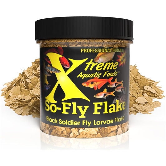 Xtreme Aquatic Foods So-Fly - Black Soldier Fly Larvae Flakes 2 oz (56g) 853870008566 Super Cichlids