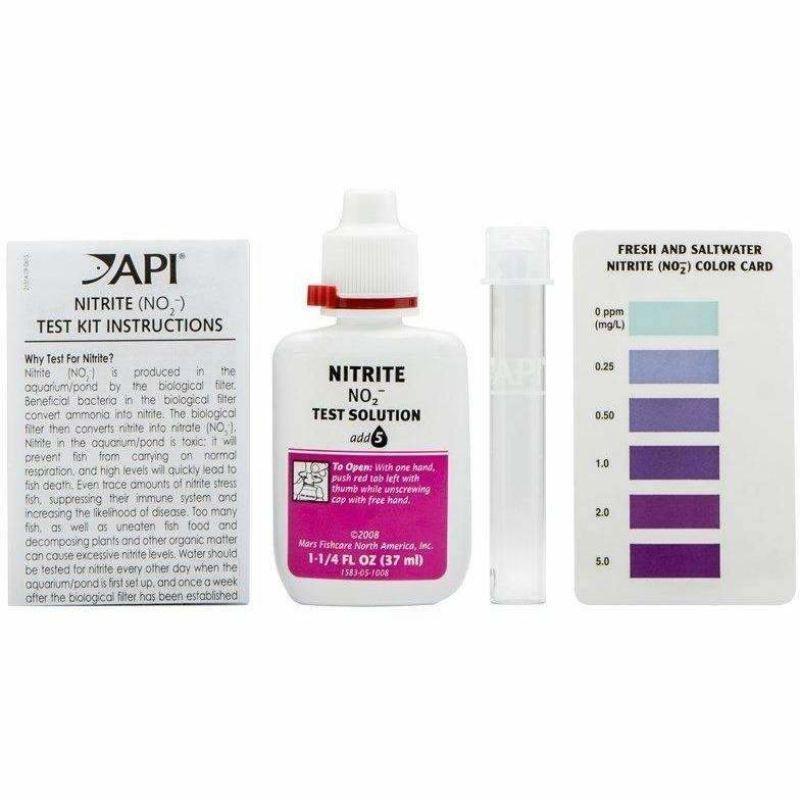 API | Nitrite (NO2) Test Kit 180 Tests 317163001264 Super Cichlids