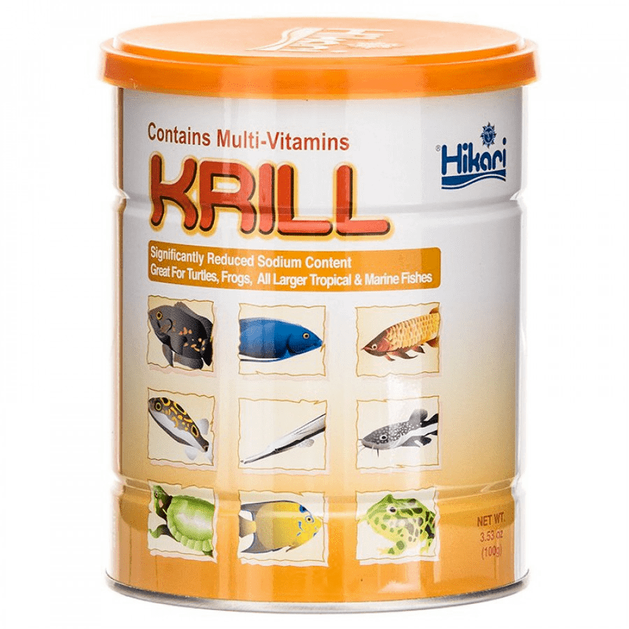 Hikari | Freeze-Dried Krill 3.53 oz (100g) 042055334174 Super Cichlids