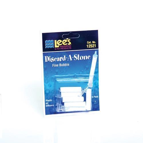 Lee's | Discard-A-Stone Fine Bubble (6pk) 010838125219 Super Cichlids