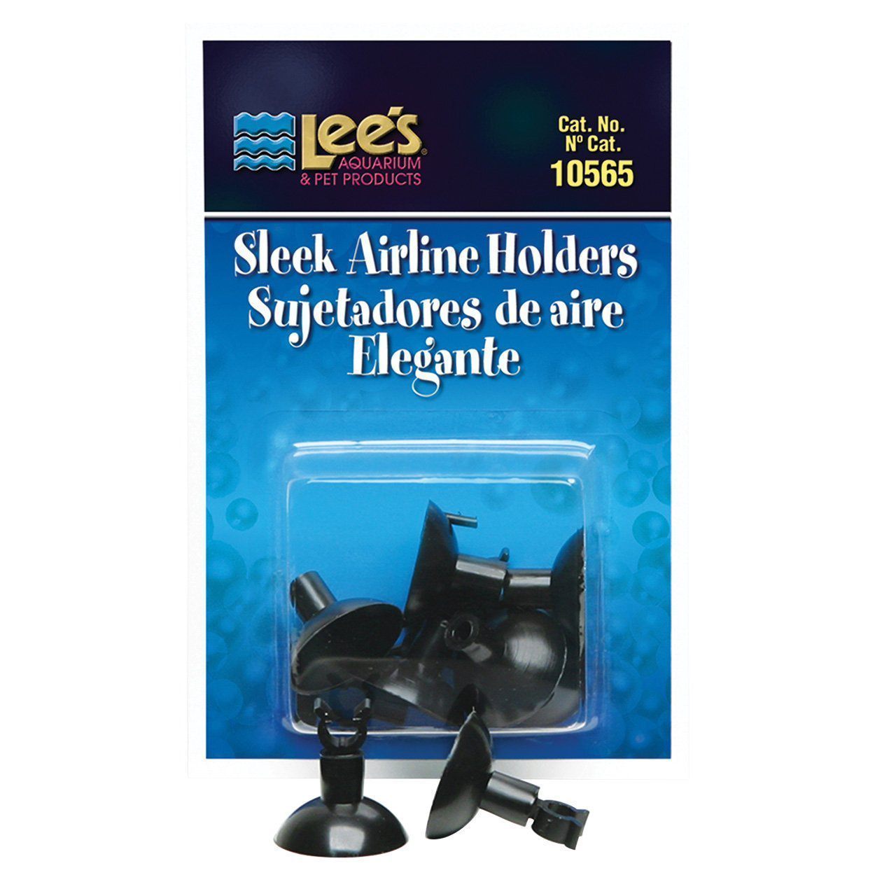 Lee's | Sleek Airline Holders - Black 010838105655 Super Cichlids