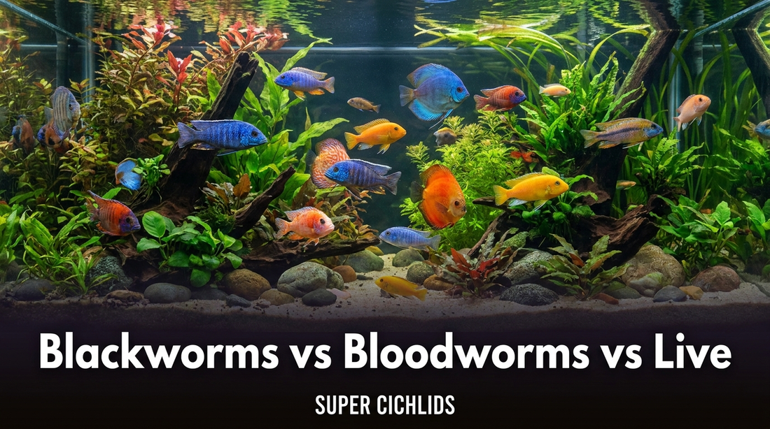 Freeze-Dried Blackworms vs Bloodworms vs Live: Which Is Best for Your Fish?