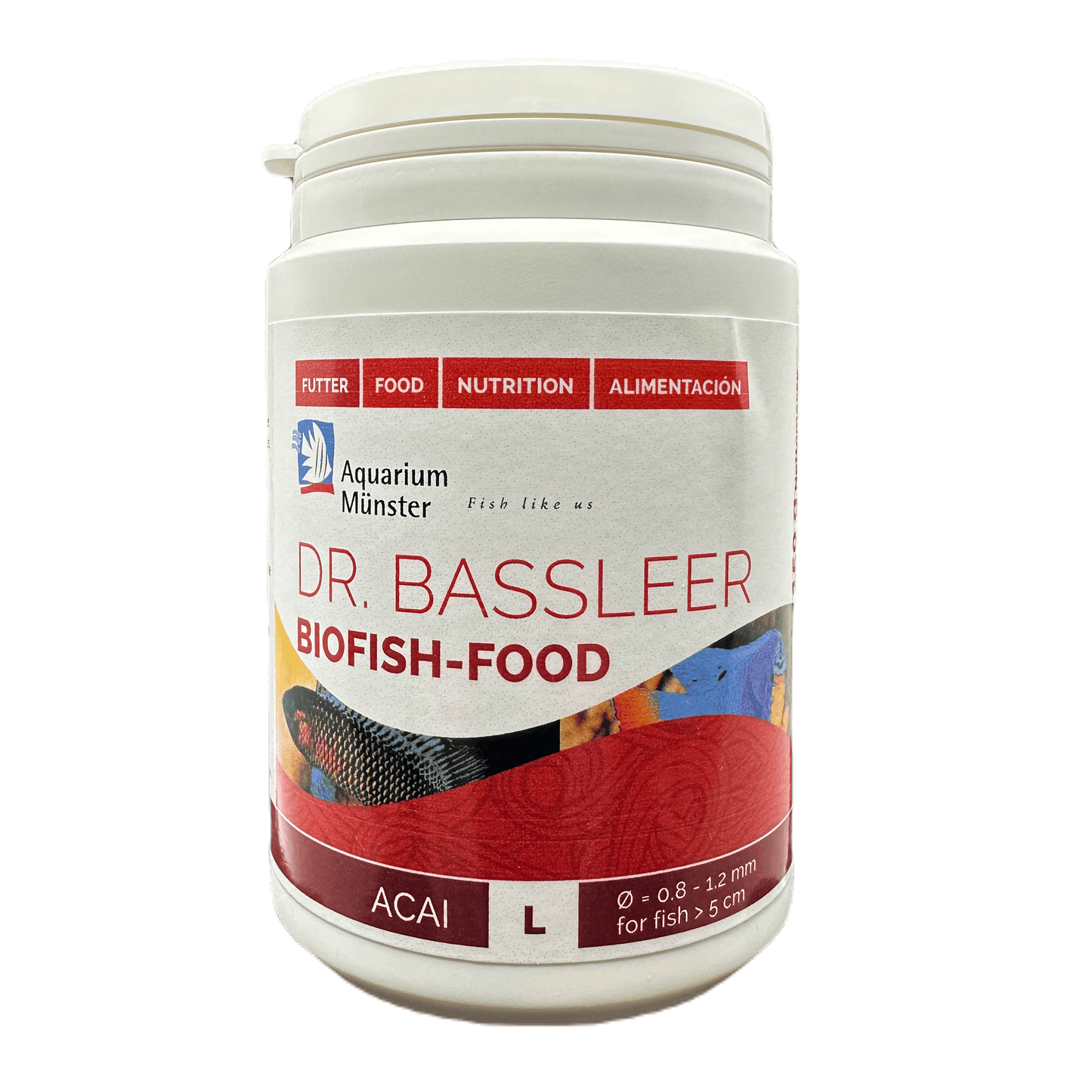 Dr. Bassleer BioFish Food ACAI Lrg - 150g 4005258004387 Super Cichlids