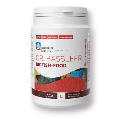 Dr. Bassleer BioFish Food ACAI – Premium Superfood for Vibrant, Healthy Fish Lrg - 600g 4005258004394 Super Cichlids