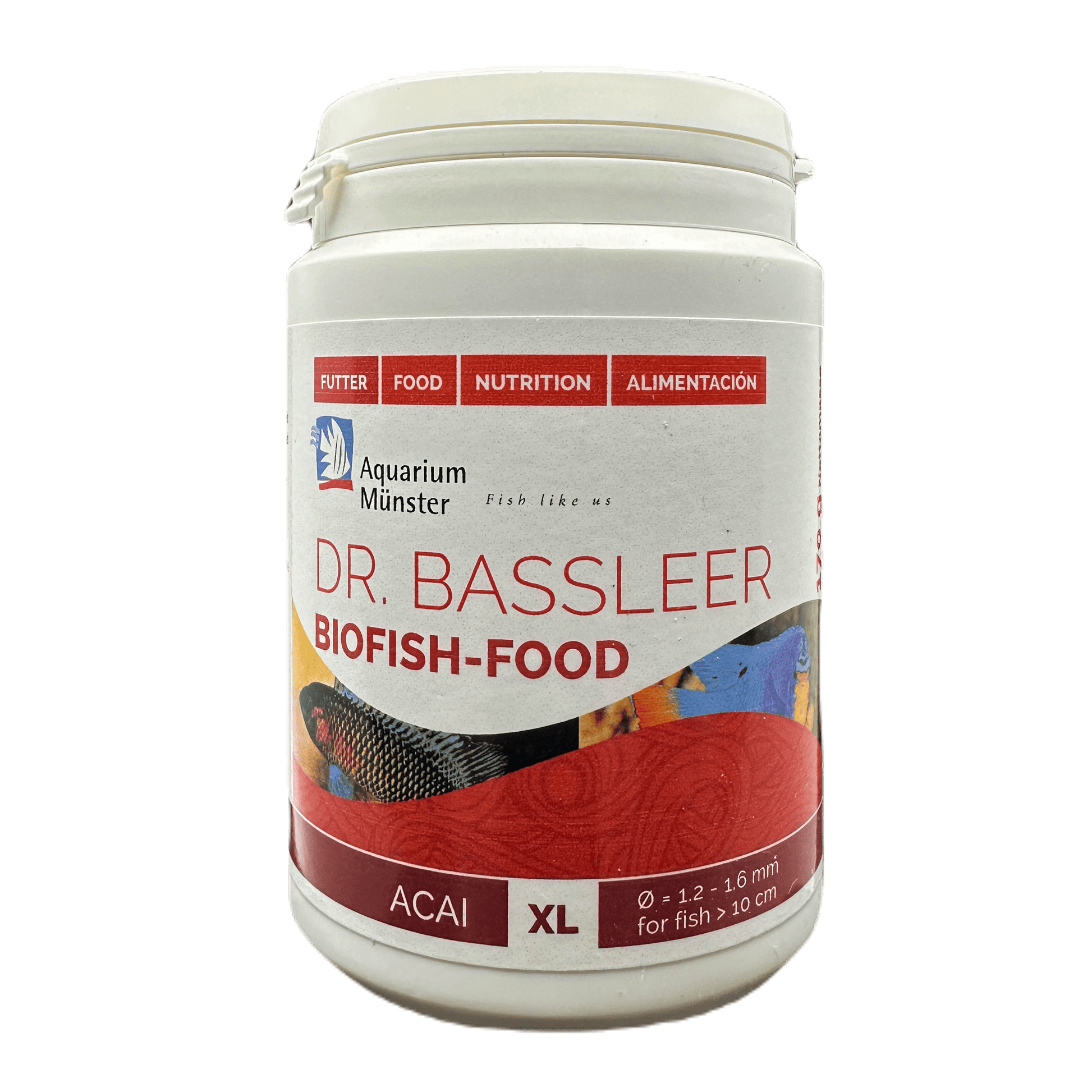 Dr. Bassleer BioFish Food ACAI X-Lrg - 170g 4005258004417 Super Cichlids