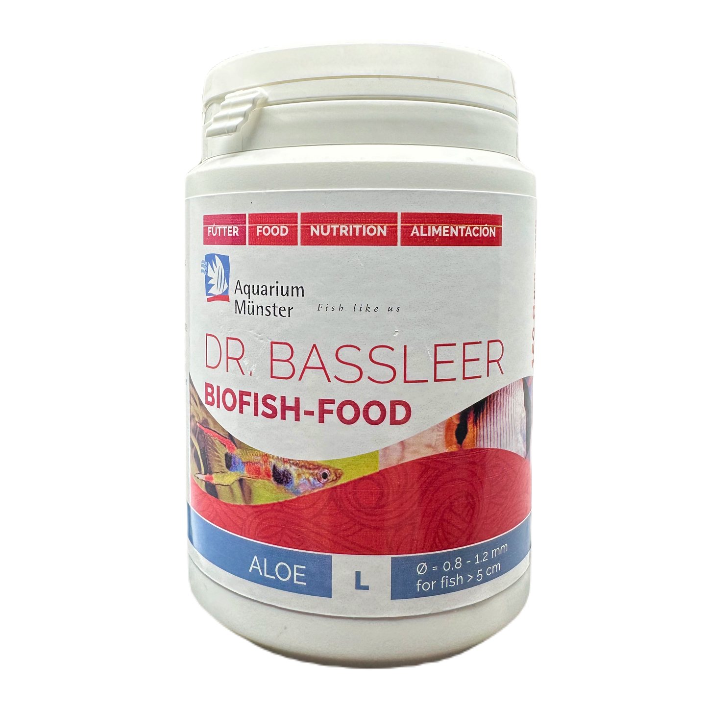 Dr. Bassleer BioFish Food ALOE Lrg - 150g 4005258004165 Super Cichlids