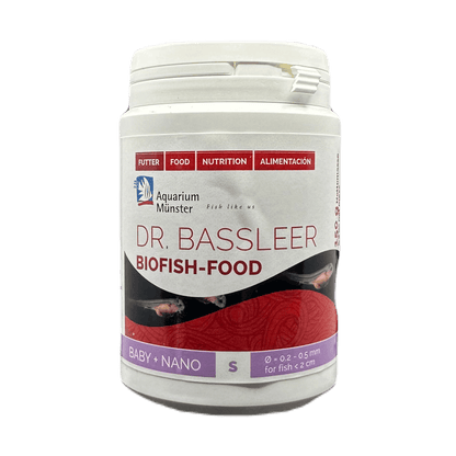 Dr. Bassleer BioFish Food BABY NANO 150g 4005258005360 Super Cichlids
