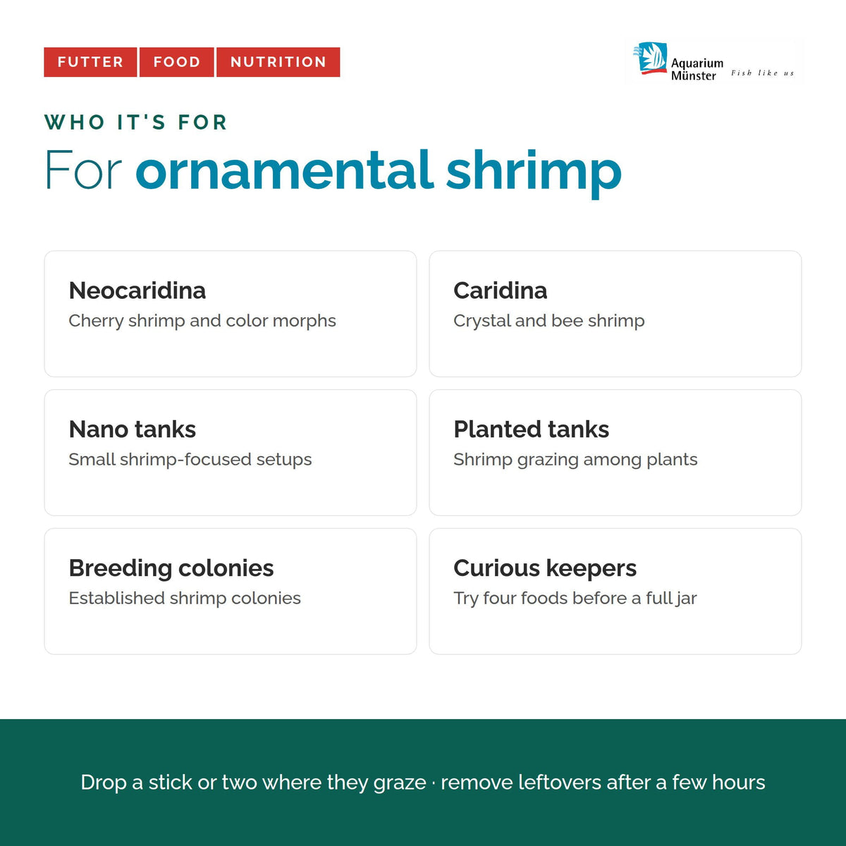 Dr. Bassleer BioFish Food Foodbox Shrimp – Variety Pack of 4 Shrimp Sticks 4005258007135 Super Cichlids