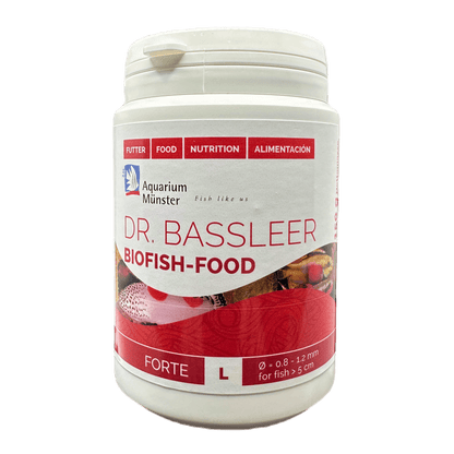 Dr. Bassleer BioFish Food FORTE Lrg - 150g 4005258003731 Super Cichlids