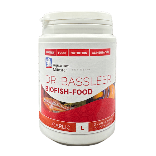 Dr. Bassleer BioFish Food Garlic Lrg - 150g 4005258003854 Super Cichlids