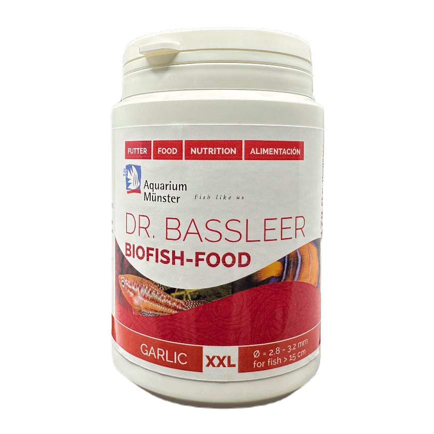 Dr. Bassleer BioFish Food Garlic XX-Lrg - 170g 4005258003908 Super Cichlids
