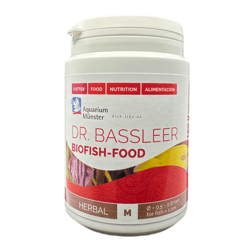 Dr. Bassleer BioFish Food HERBAL Med - 150g 4005258004240 Super Cichlids