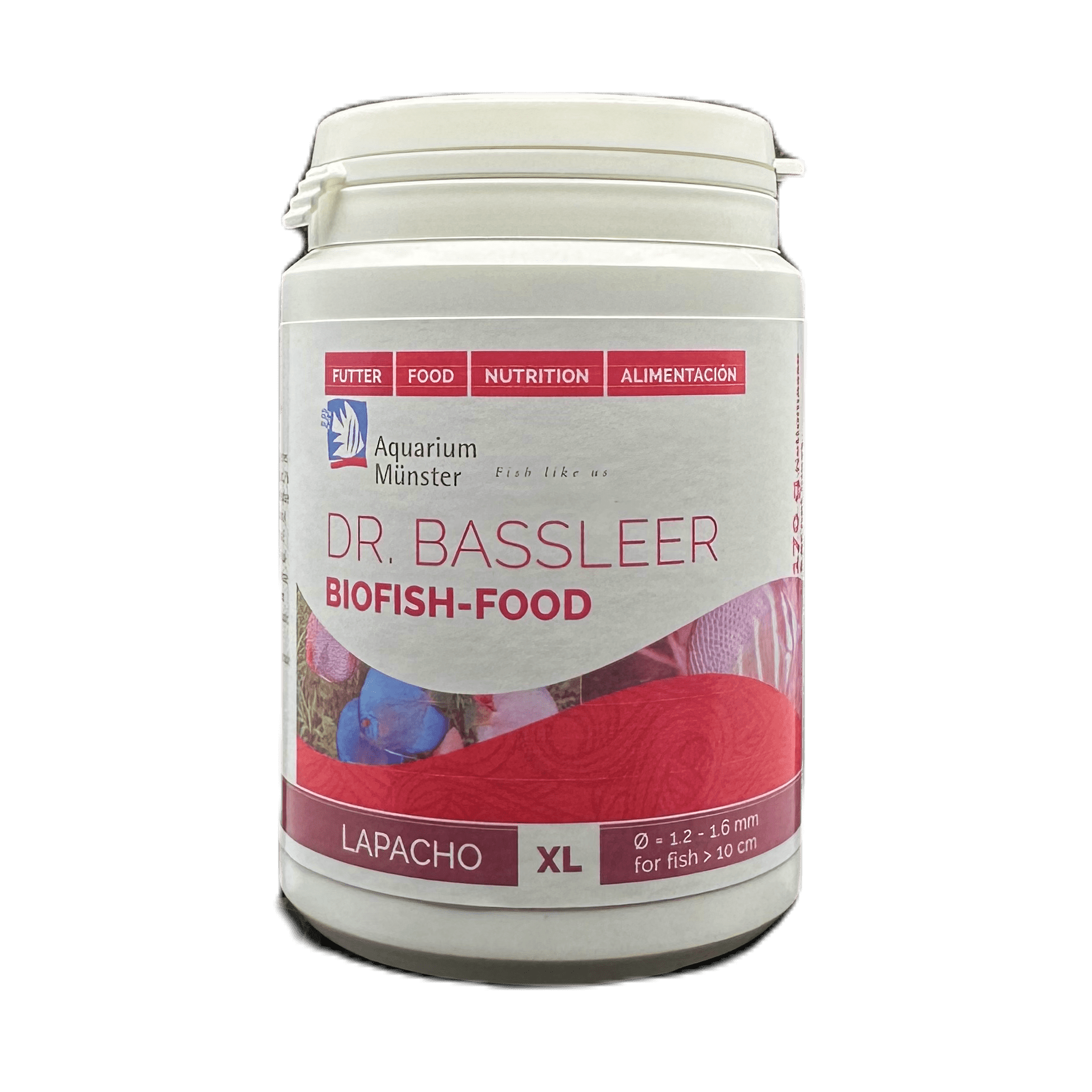 Dr. Bassleer BioFish Food LAPACHO X-Lrg - 170g 4005258006091 Super Cichlids