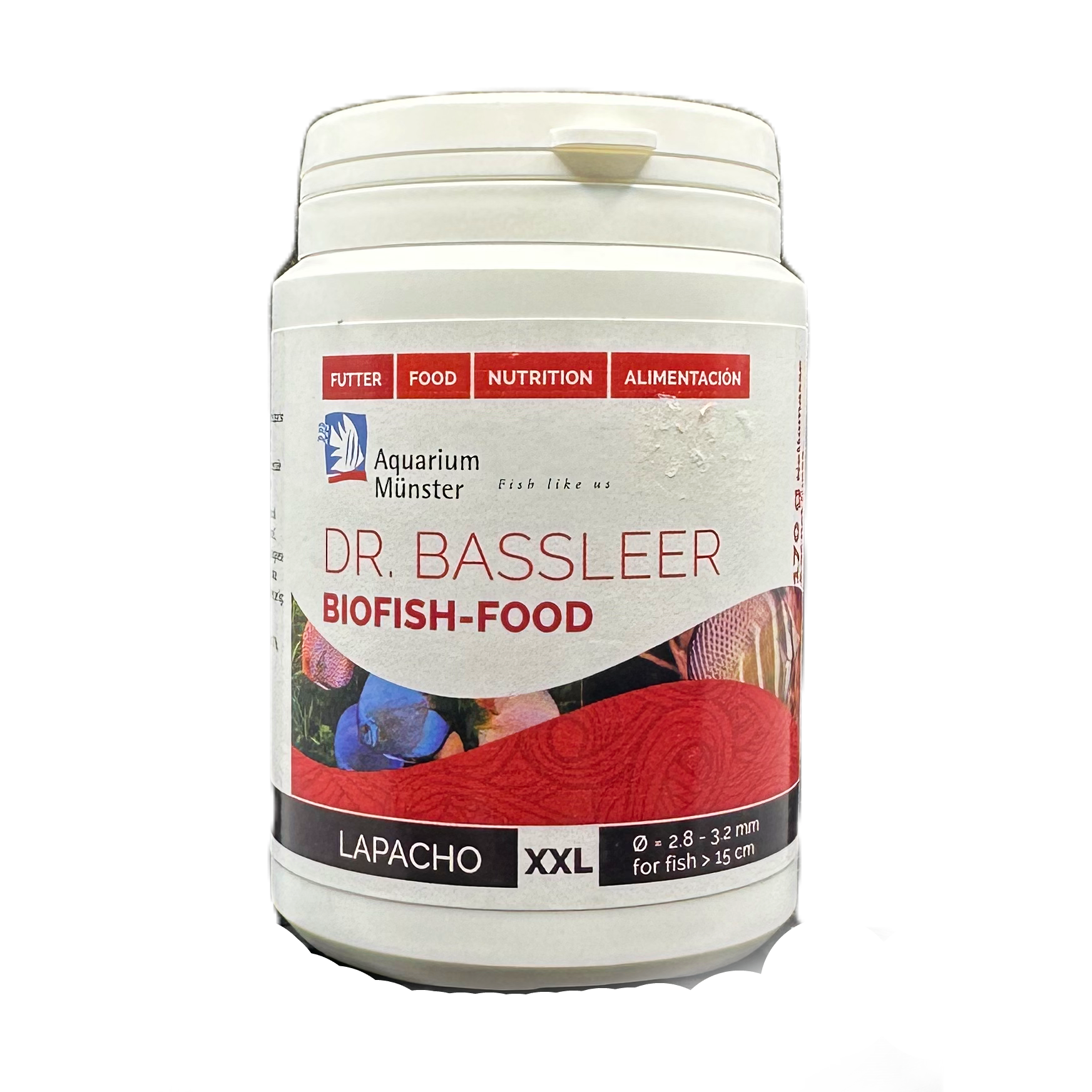 Dr. Bassleer BioFish Food LAPACHO XX-Lrg - 170g 4005258006121 Super Cichlids