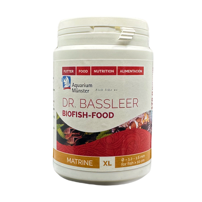 Dr. Bassleer BioFish Food MATRINE X-Lrg - 170g 4005258005643 Super Cichlids