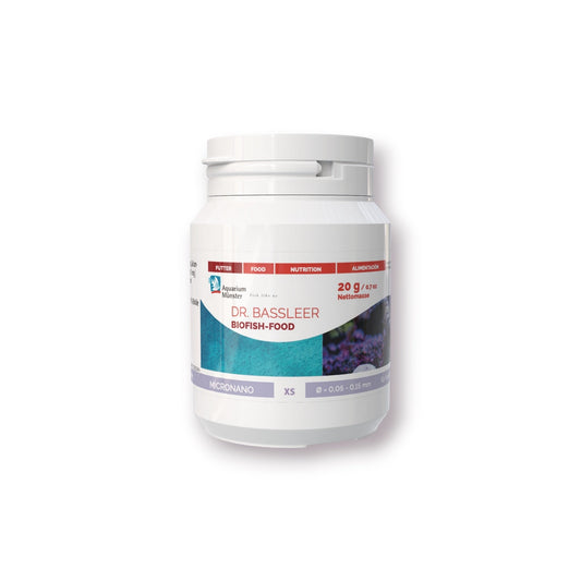 DR. BASSLEER BIOFISH FOOD MICRONANO 20 Grams 4005258006954 Super Cichlids