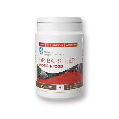Dr. Bassleer BioFish Food PUMPKIN Med - 150g 4005258006176 Super Cichlids
