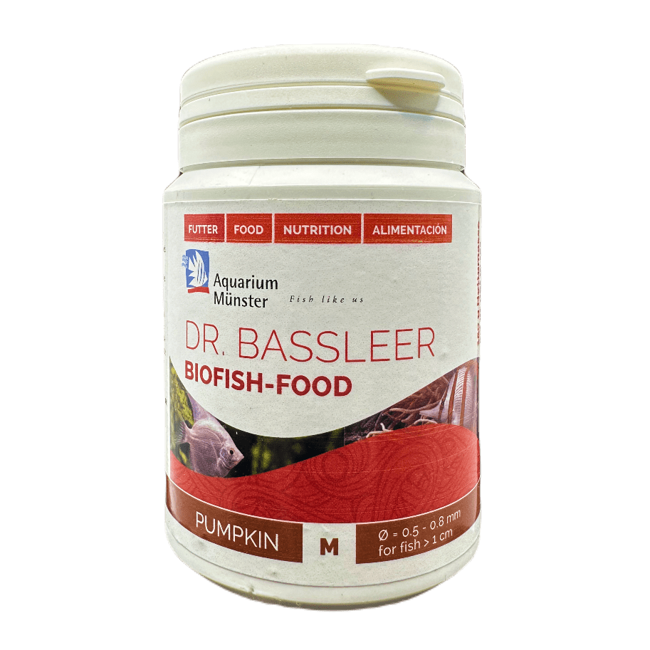 Dr. Bassleer BioFish Food PUMPKIN Med - 150g 4005258006176 Super Cichlids