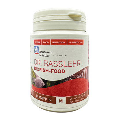 Dr. Bassleer BioFish Food PUMPKIN Med - 150g 4005258006176 Super Cichlids