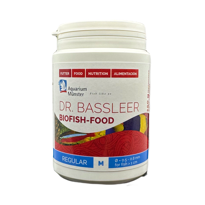 Dr. Bassleer BioFish Food REGULAR Med - 150g 4005258003519 Super Cichlids