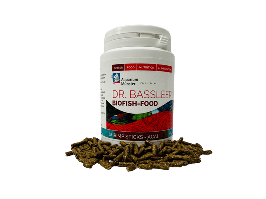 Dr. Bassleer Shrimp Sticks With ACAI 150g 4005258007012 Super Cichlids