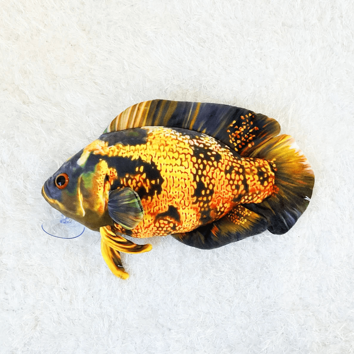GreenPleco Lava Oscar Plushie Fish 12" Super Cichlids
